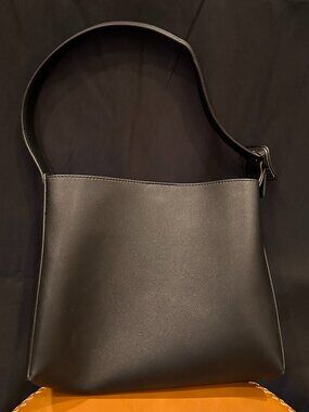 Mango Small Black Shoulder Bag